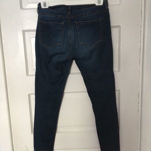 TopShop mid-rise Moto Skinny Jeans